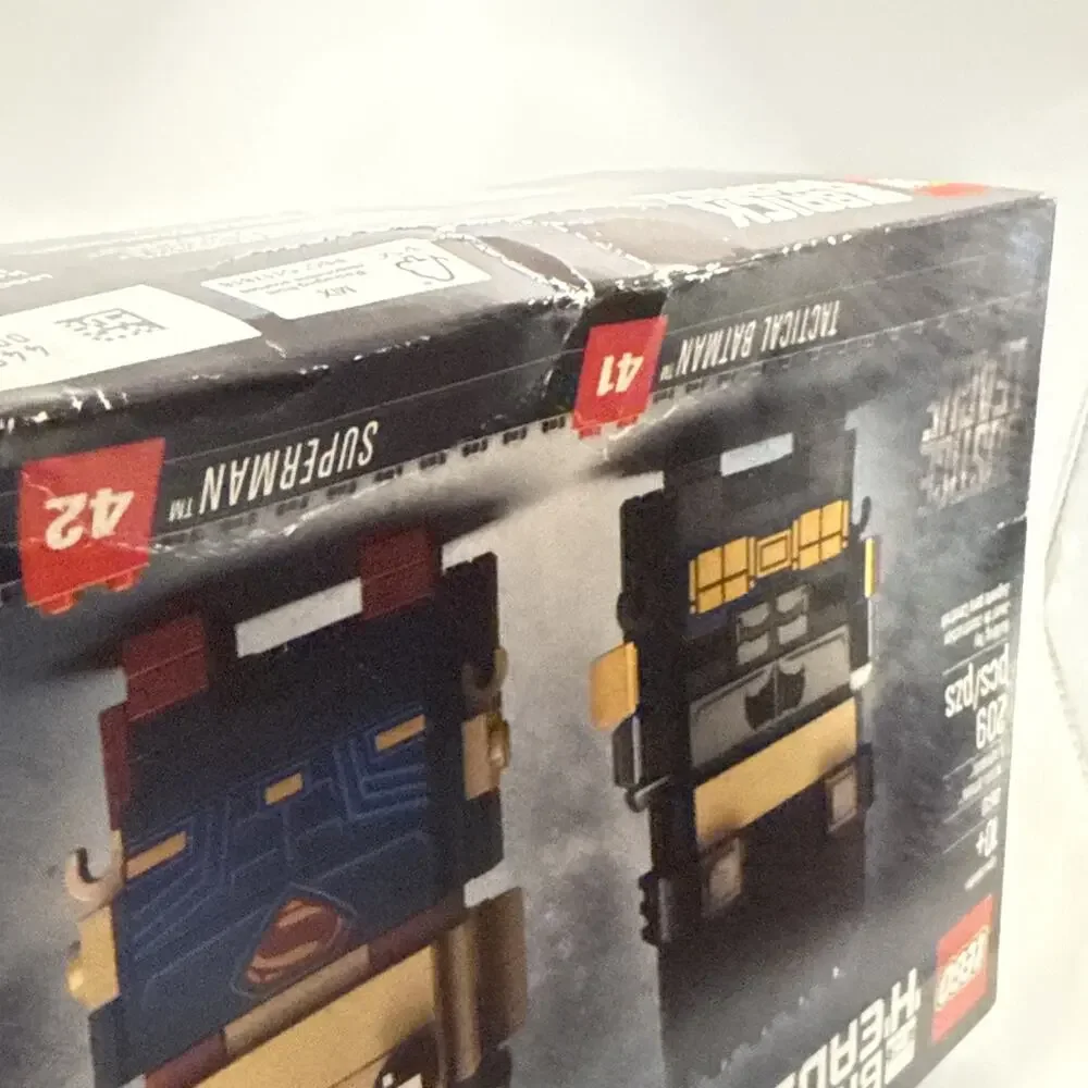 Lego Brickheadz: Tactical Batman & Superman 41610 New Sealed